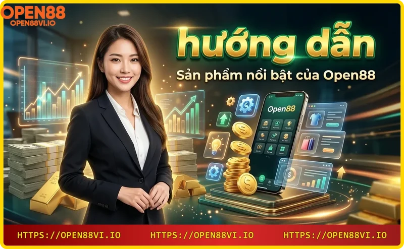 Các sản phẩm nổi bật tại Open88 – thể thao, casino trực tiếp, slot game và bắn cá