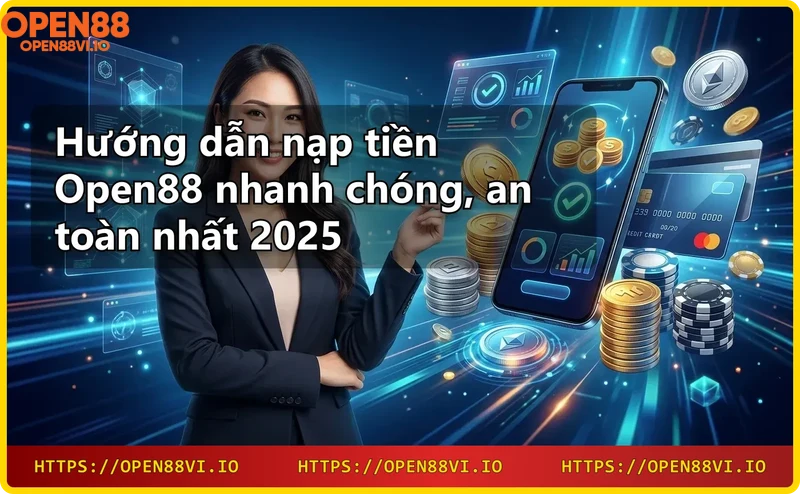 Giao diện nhà cái Open88 với đa dạng sản phẩm cá cược