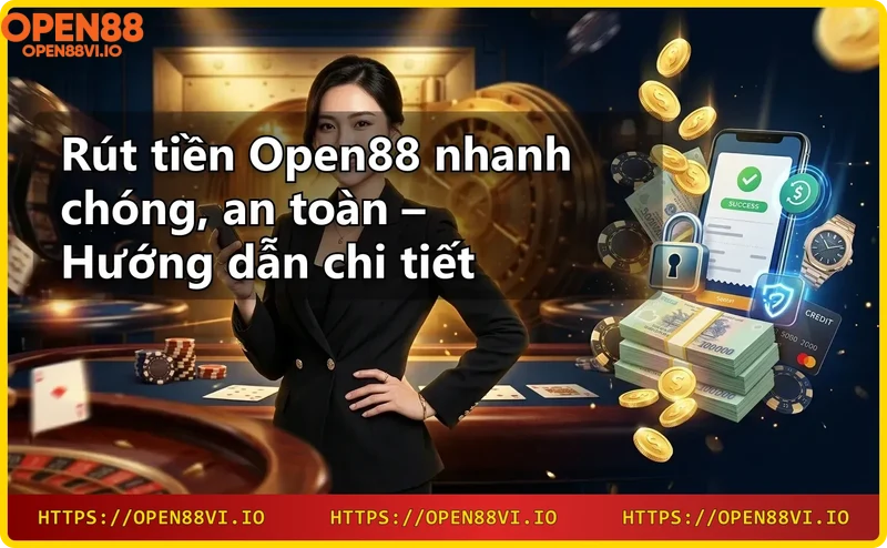 Giới thiệu Open88 – hình ảnh sảnh casino cao cấp với biểu tượng 88