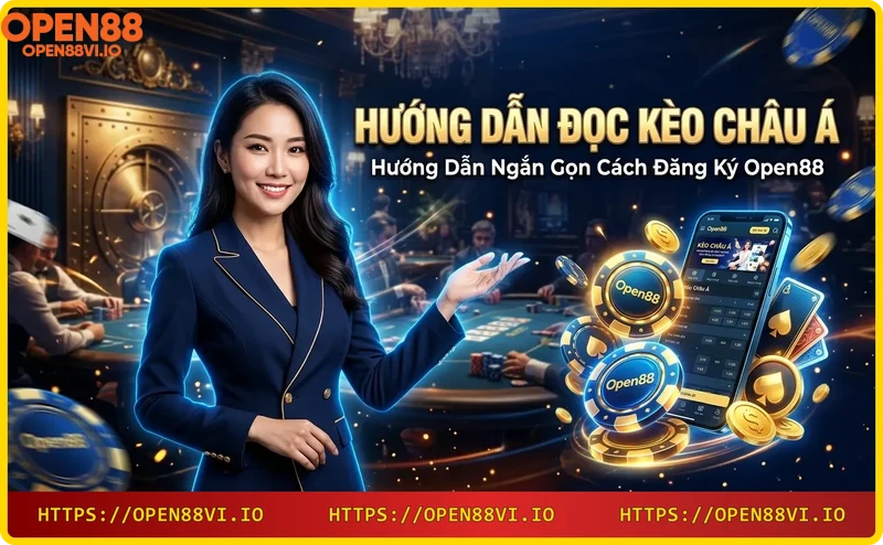 Hướng dẫn đăng ký Open88 nhanh chóng - nhận ưu đãi 16 triệu cho nạp đầu