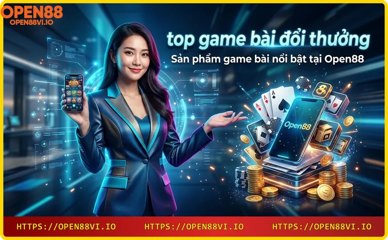 Sản phẩm game bài nổi bật tại Open88