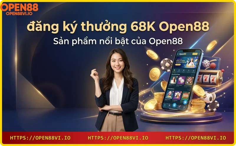 Sản phẩm nổi bật tại Open88: cá cược thể thao, casino trực tiếp, game bài và slot