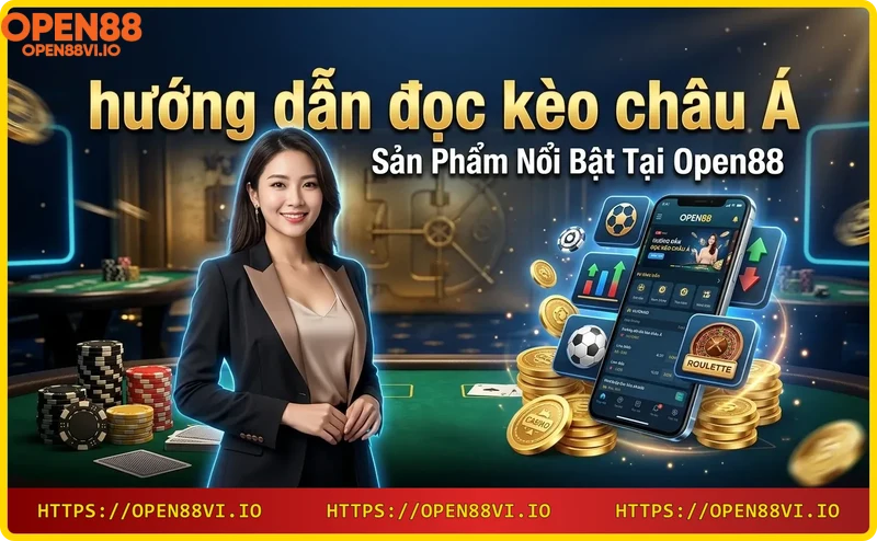 Sản phẩm nổi bật tại Open88 - cá cược thể thao, casino trực tuyến, slot game với kèo handicap