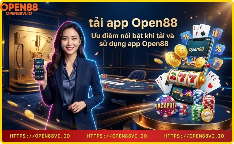 Ưu điểm app Open88 - Bảo mật, giao dịch nhanh, giao diện thân thiện